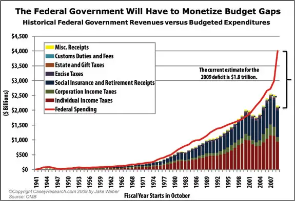 The Federal Government Will Have to Monetize Budget Gaps