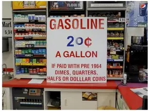 Gas 20 cents