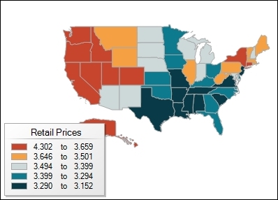 Aug 2014 Gasoline Prices