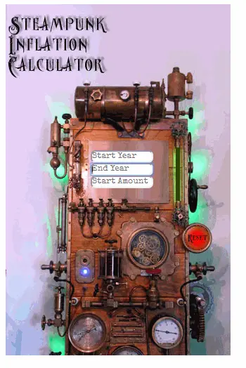 Steampunk Calculator